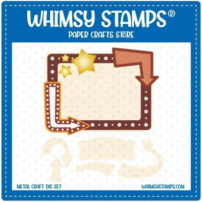 Whimsy Stamps Cutting Dies - Build A Marquee